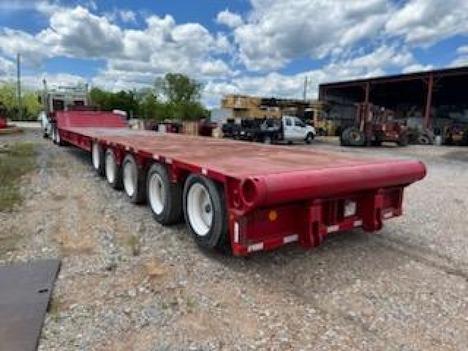 USED 2012 NUTTALL 70 TON LOWBOY TRAILER #3878-8