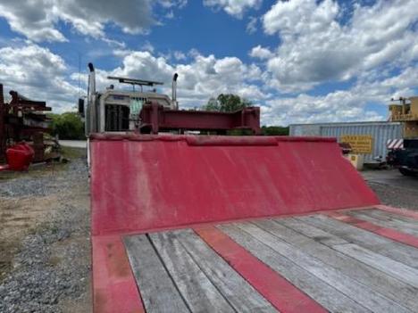 USED 2012 NUTTALL 70 TON LOWBOY TRAILER #3878-9