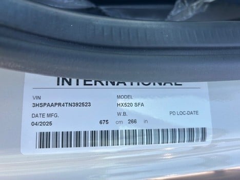 NEW 2020 INTERNATIONAL HX 520 SLEEPER TRUCK #3884-8
