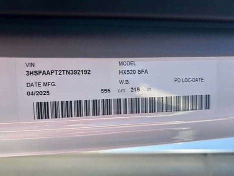 NEW 2026 INTERNATIONAL HX 520 DAYCAB TRUCK #3886-8
