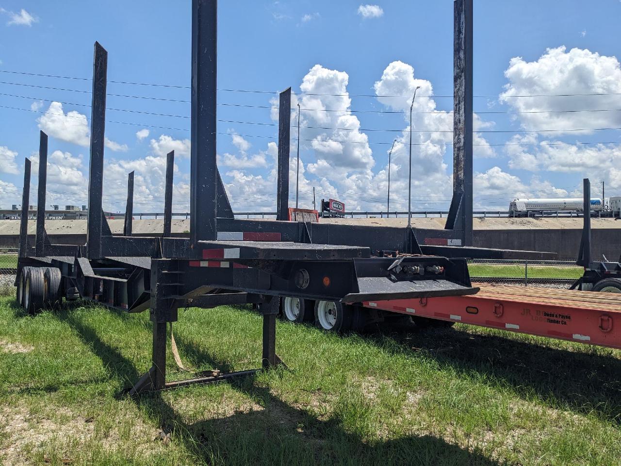 USED 2022 WOODS JT- 40 FT FORESTRY - LOG TRAILER #3895