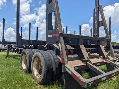 USED 2022 WOODS JT- 40 FT FORESTRY - LOG TRAILER #3895-4