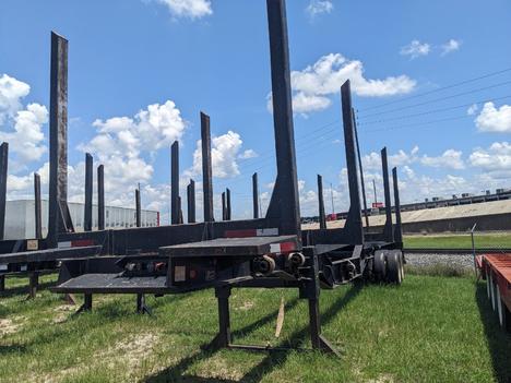 USED 2022 WOODS JT- 40 FT FORESTRY - LOG TRAILER #3895-6