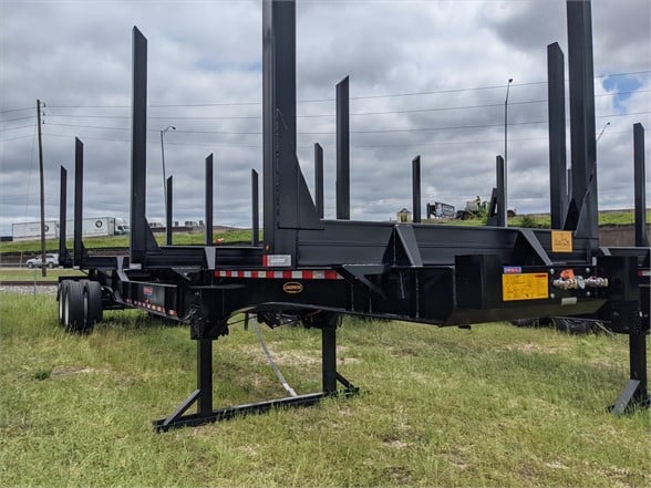 NEW 2026 PITTS 40 FT FORESTRY - LOG TRAILER #3896