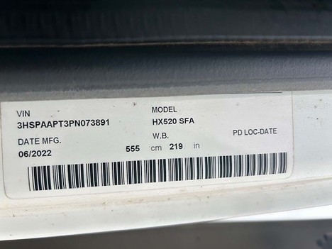 USED 2023 INTERNATIONAL HX 520 DAYCAB TRUCK #3972-6