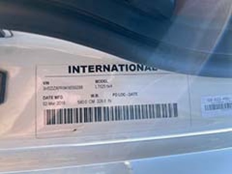 USED 2019 INTERNATIONAL LT 625 SLEEPER TRUCK #3973-6
