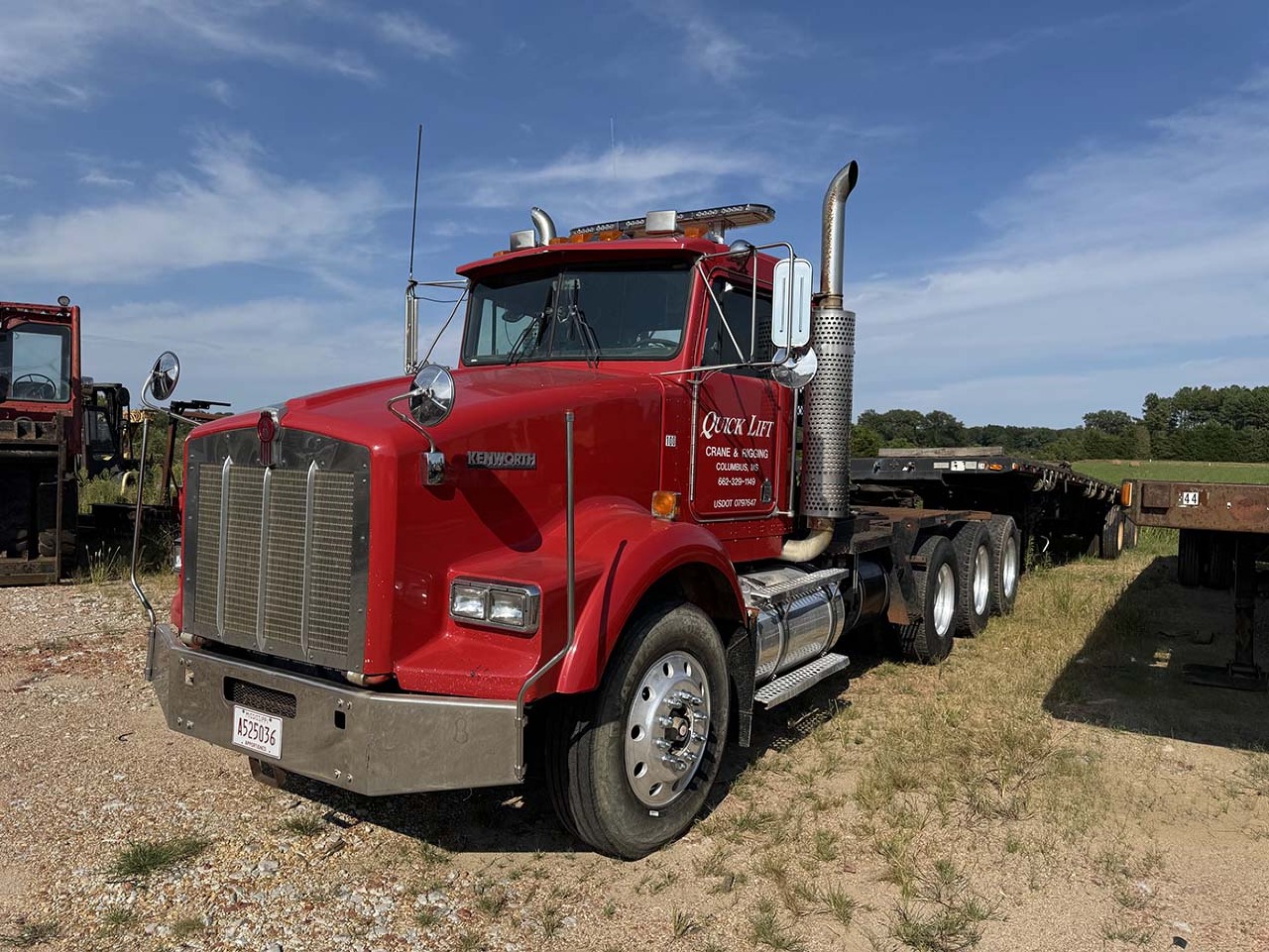 USED 1999 KENWORTH T800 DAYCAB TRUCK #4042