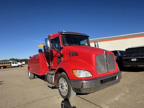 USED 2012 KENWORTH T-370 WRECKER TOW TRUCK #4050-1
