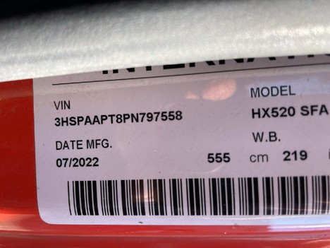 USED 2023 INTERNATIONAL HX 520 DAYCAB TRUCK #4052-9