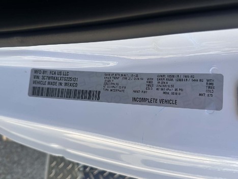 NEW 2026 DODGE RAM 4500 WRECKER TOW TRUCK #4116-10