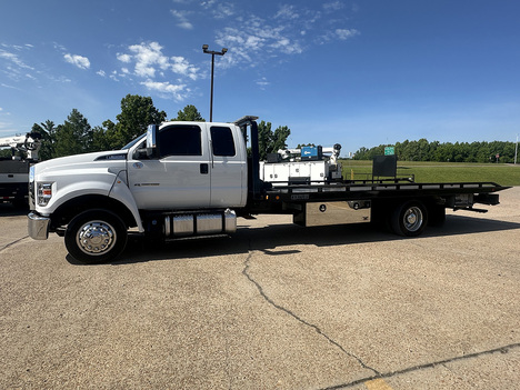 USED 2024 FORD F-650 ROLLBACK TOW TRUCK #4187-1