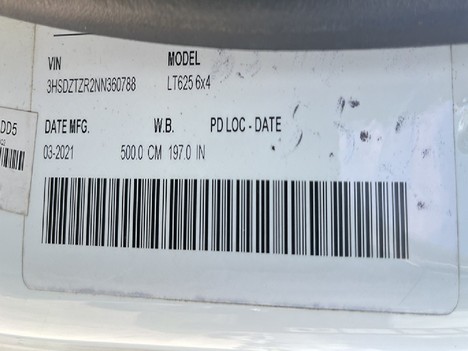 USED 2022 INTERNATIONAL LT 625 DAYCAB TRUCK #4261-9