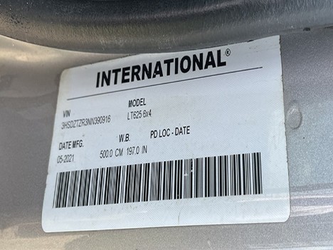 USED 2022 INTERNATIONAL LT 625 DAYCAB TRUCK #4286-8