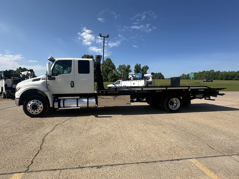 USED 2025 INTERNATIONAL MV 607 ROLLBACK TOW TRUCK #4293-6