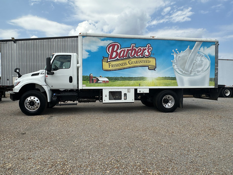 USED 2025 INTERNATIONAL MV 607 CAB CHASSIS TRUCK #4307-4