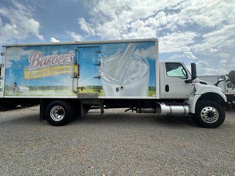 USED 2025 INTERNATIONAL MV 607 CAB CHASSIS TRUCK #4307-8