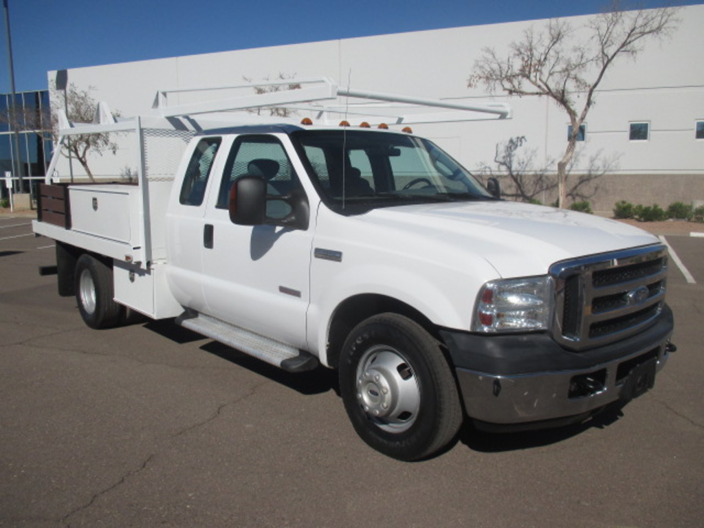 Used 2006 Ford F350 Flatbed Truck For Sale In Az 2305
