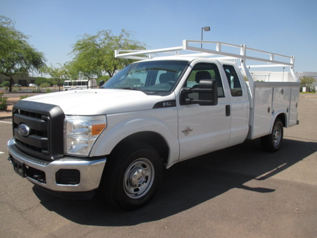 USED 2015 FORD F250 SERVICE UTILITY TRUCK FOR SALE IN AZ 2372
