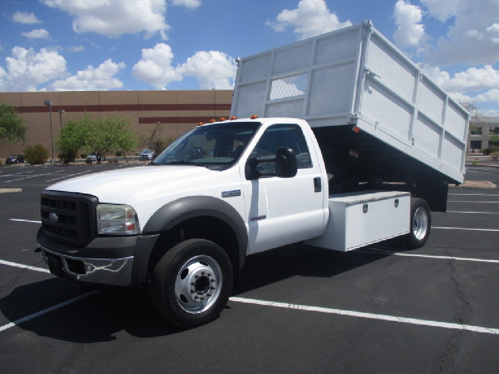 Used Work Trucks >> Used 2005 Ford F450 Box Dump Truck For Sale In Az 2472 Used Work Trucks >> Used 2005 Ford F450 Box Dump Truck For Sale In Az 2472
