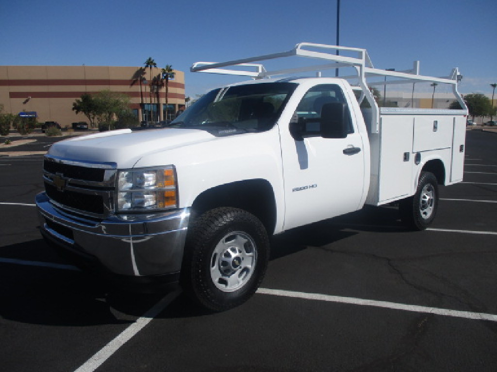 USED 2013 CHEVROLET SILVERADO 2500HD SERVICE UTILITY TRUCK FOR SALE