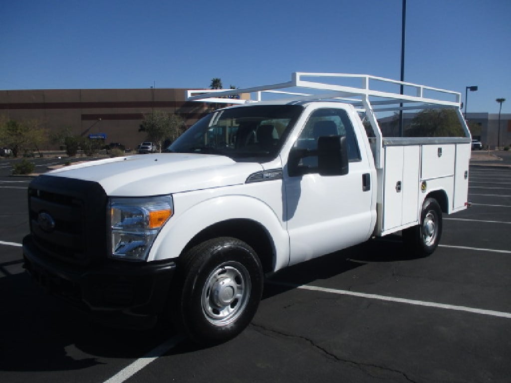 USED 2015 FORD F250 SERVICE UTILITY TRUCK FOR SALE IN AZ 2515