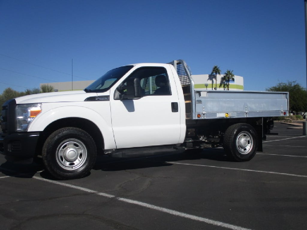 USED 2013 FORD F-250 FLATBED TRUCK #2694