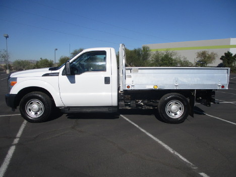 USED 2013 FORD F-250 FLATBED TRUCK #2694-3