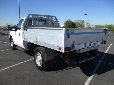 USED 2013 FORD F-250 FLATBED TRUCK #2694-4