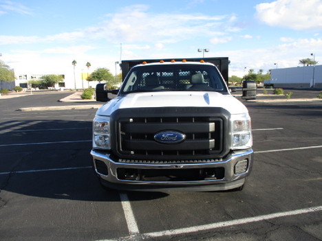 USED 2012 FORD F350 STAKE BODY TRUCK #2728-2