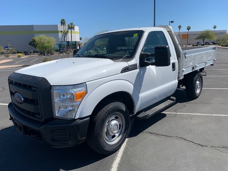 USED 2016 FORD F-250 FLATBED TRUCK #2782-1