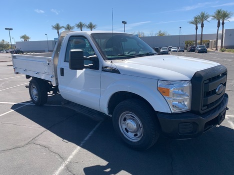 USED 2016 FORD F-250 FLATBED TRUCK #2782-3