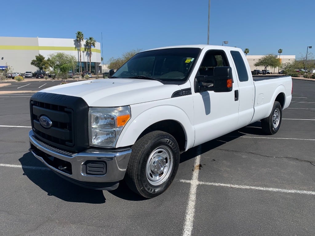 USED 2014 FORD F-250 2WD 3/4 TON PICKUP TRUCK #2787