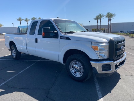 USED 2014 FORD F-250 2WD 3/4 TON PICKUP TRUCK #2787-7