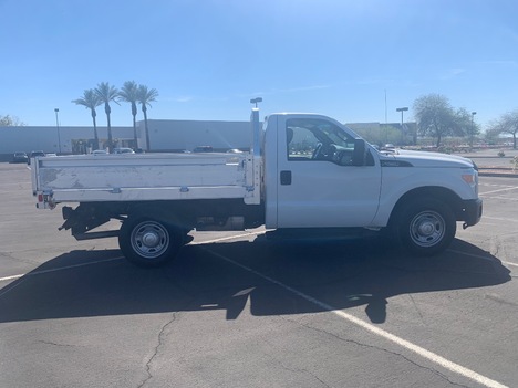 USED 2016 FORD F250 FLATBED TRUCK #2792-6