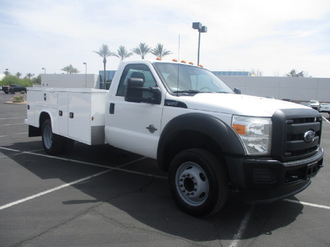 USED 2015 FORD F450 SERVICE - UTILITY TRUCK #2814-3
