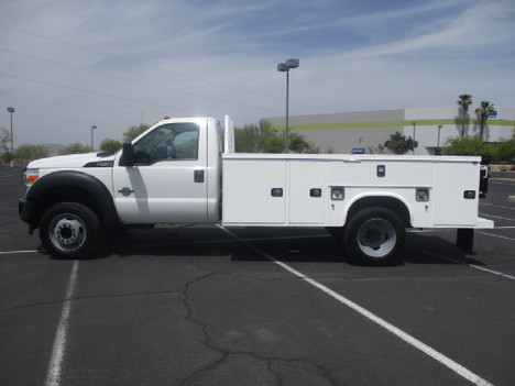 USED 2015 FORD F450 SERVICE - UTILITY TRUCK #2814-8