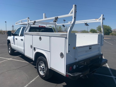 USED 2019 GMC SIERRA 2500 DOUBLE CAB SERVICE - UTILITY TRUCK #2833-3