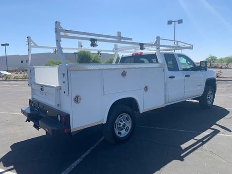 USED 2019 GMC SIERRA 2500 DOUBLE CAB SERVICE - UTILITY TRUCK #2833-5