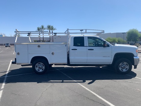USED 2019 GMC SIERRA 2500 DOUBLE CAB SERVICE - UTILITY TRUCK #2833-6