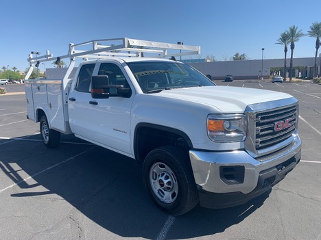 USED 2019 GMC SIERRA 2500 DOUBLE CAB SERVICE - UTILITY TRUCK #2833-7
