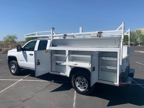 USED 2019 GMC SIERRA 2500 DOUBLE CAB SERVICE - UTILITY TRUCK #2833-9