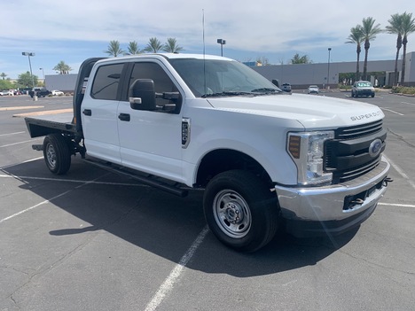 USED 2019 FORD F-250 FLATBED TRUCK #2854-8