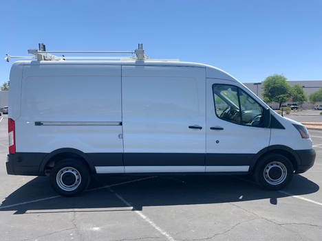 USED 2018 FORD TRANSIT T-250 MED ROOF L PANEL - CARGO VAN TRUCK #2860-10