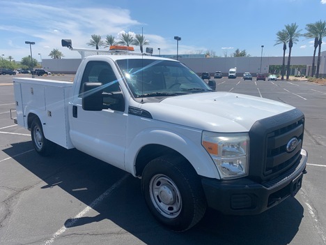 USED 2013 FORD F-250 SERVICE - UTILITY TRUCK #2886-7