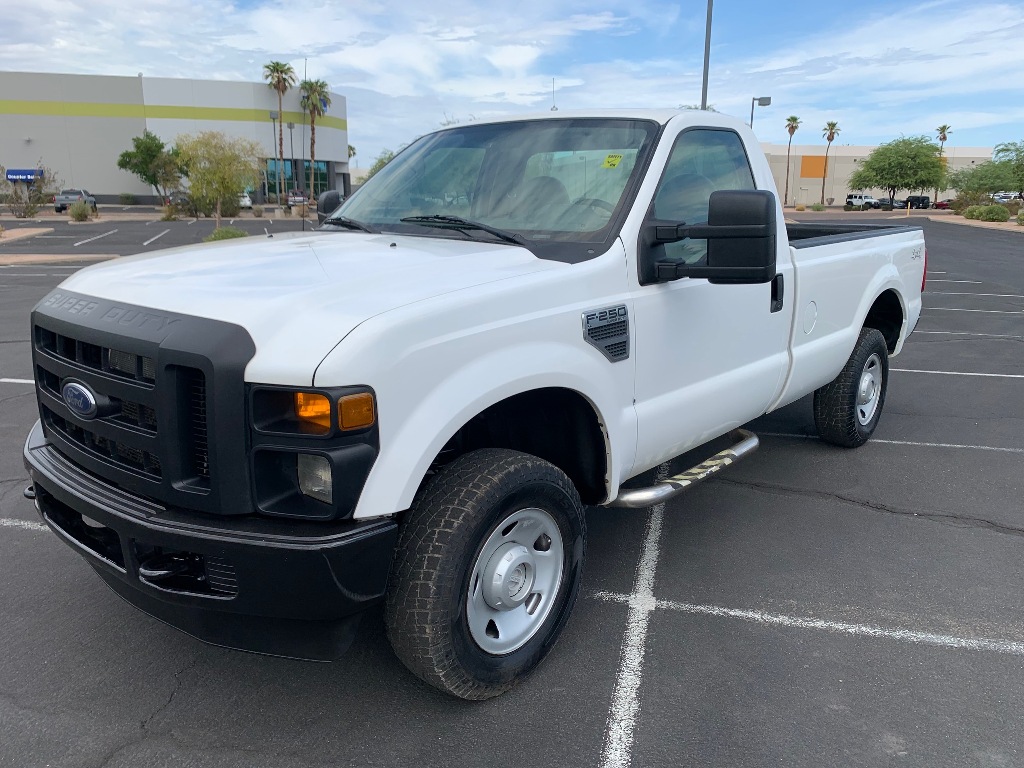 USED 2008 FORD F-250 4WD 3/4 TON PICKUP TRUCK #2890