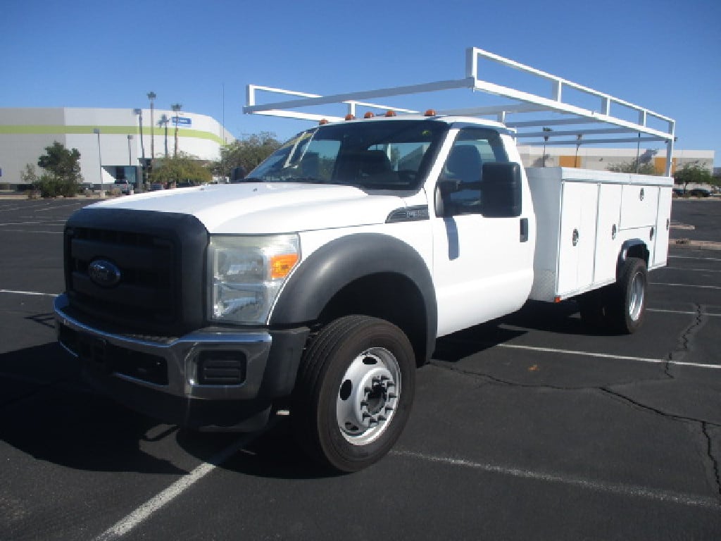 USED 2013 FORD F-550 SERVICE - UTILITY TRUCK #2907