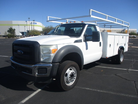 USED 2013 FORD F-550 SERVICE - UTILITY TRUCK #2907-1