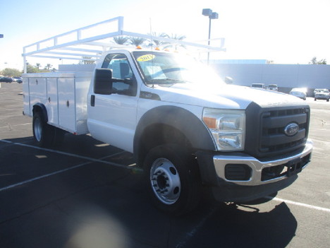USED 2013 FORD F-550 SERVICE - UTILITY TRUCK #2907-3