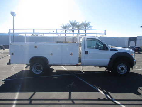 USED 2013 FORD F-550 SERVICE - UTILITY TRUCK #2907-4