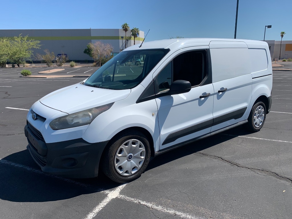 USED 2017 FORD TRANSIT LWB CONNECT PANEL - CARGO VAN TRUCK #2915